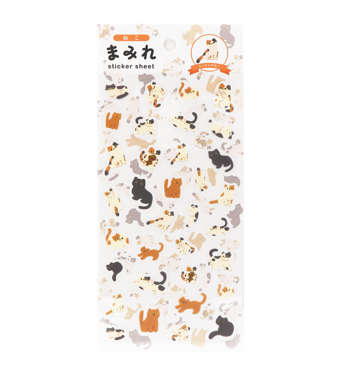 World Craft Mamire Cat Sticker Sheet