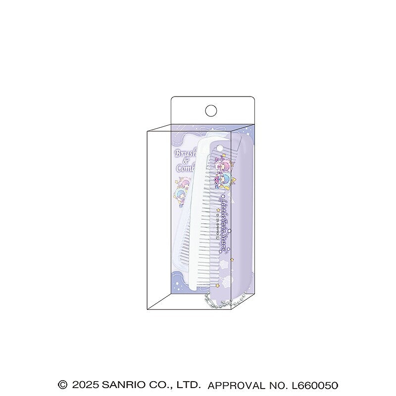 Sanrio Little Twin Stars Twilight Unicorn Folding Hair Brush
