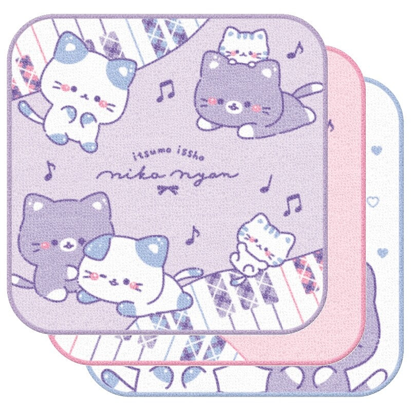 Nico Nyan Cat Mini Towel – 3 Pack