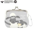 Shaun the Sheep Kiss-Lock Gamaguchi Coin Purse