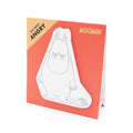 Moomin Face Die-Cut Sticky Notes – Angry
