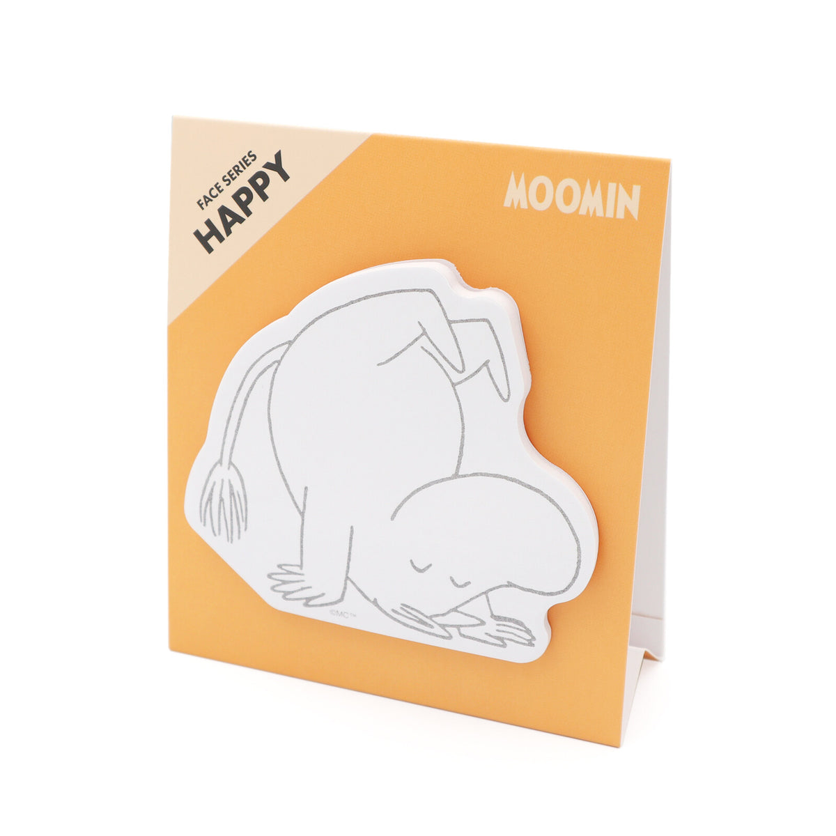 Moomin Face Die-Cut Sticky Notes – Happy