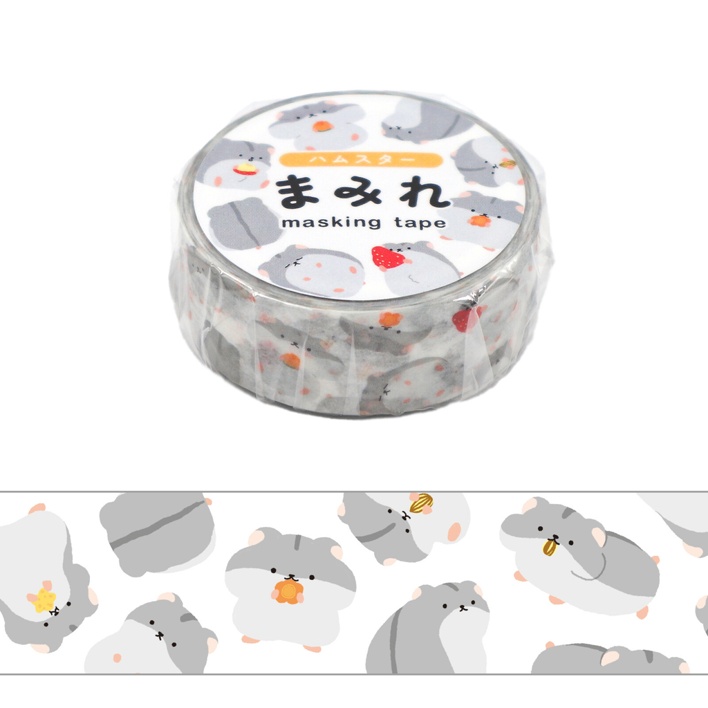 Hamster Animal Washi Tape – Cute Japanese Masking Tape