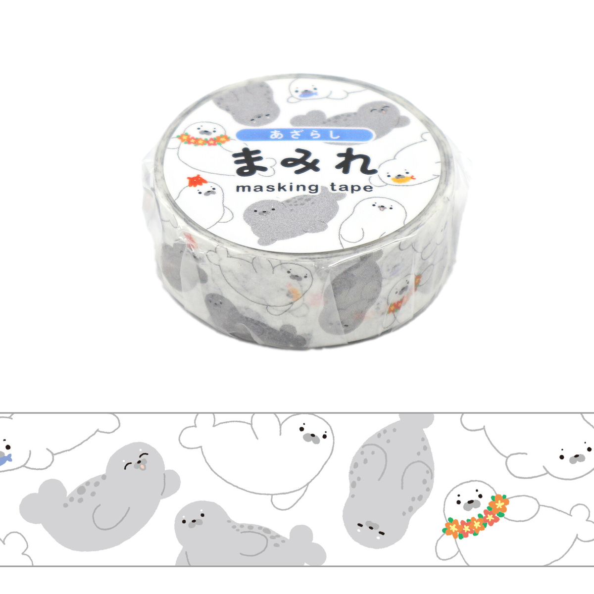 Animal Seal Washi Tape – Cute Japanese Masking Tape
