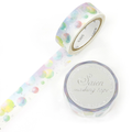 Saien Washi Tape Silver Foil 15mm x 7m