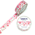 Cherry Blossoms & Cherries Washi Tape – 15mm x 7m
