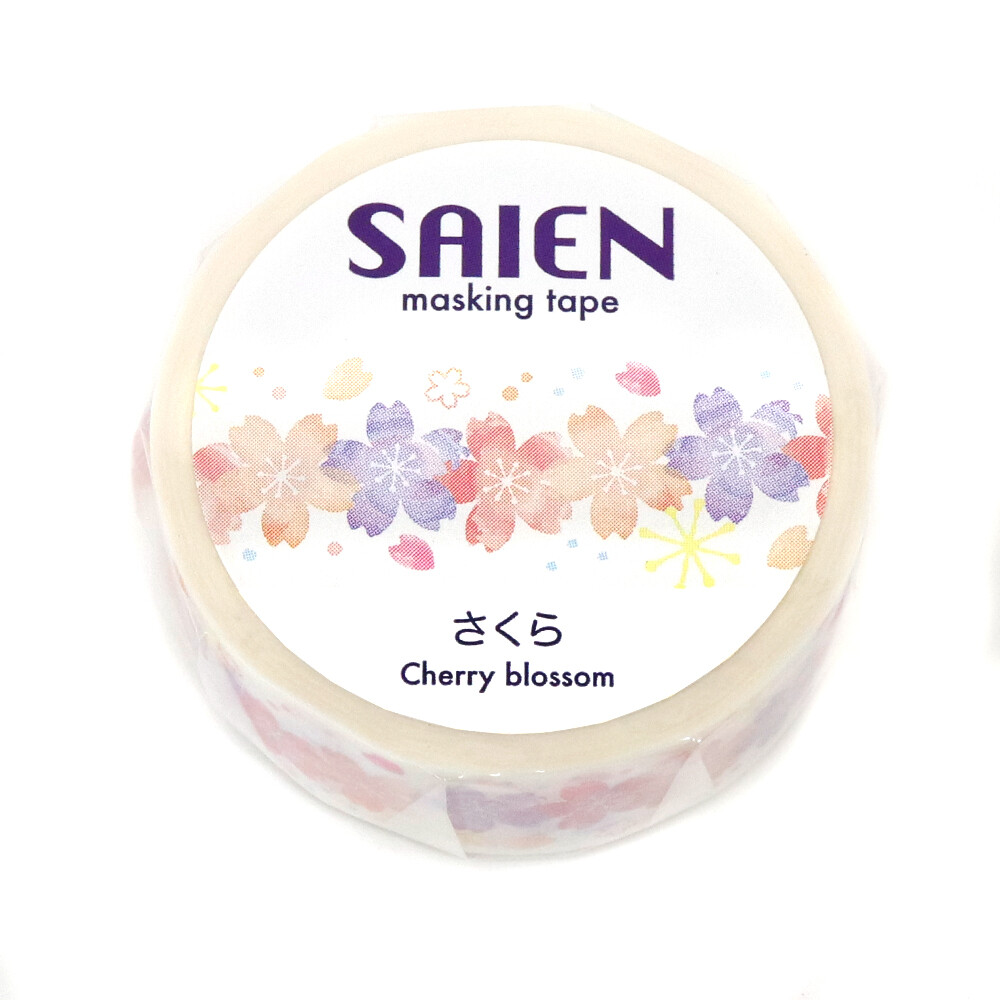 Cherry Blossom Washi Tape 15mm x 7m