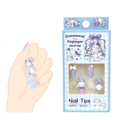 Cinnamoroll & Cogimyun Press-On Nail Tips - 24 Piece Set - product photo