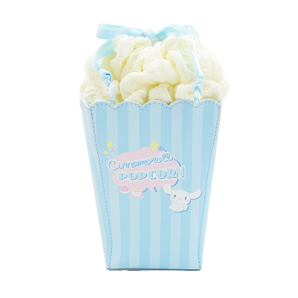 Cinnamoroll Popcorn Plush Drawstring Pouch - product photo