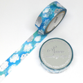 Washi Tape Cirrocumulus Silver Foil 15mm x 7m