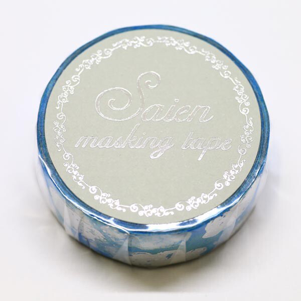 Washi Tape Cirrocumulus Silver Foil 15mm x 7m