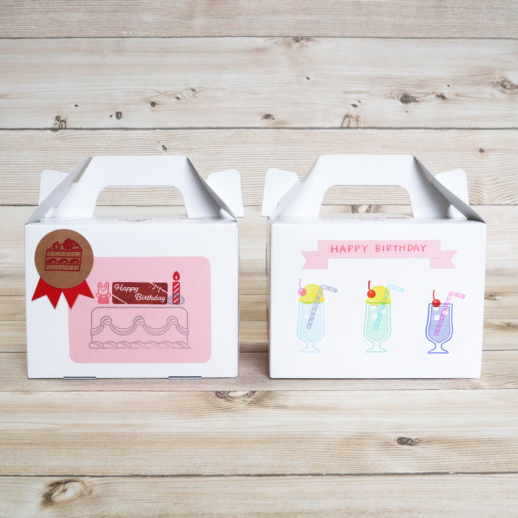 World Craft Cake Shop Clear Stamp Set | Japanese Dessert & Bakery Planner Stamps - product image