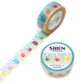 SAIEN Colorful Float Washi Tape – 15mm x 7m