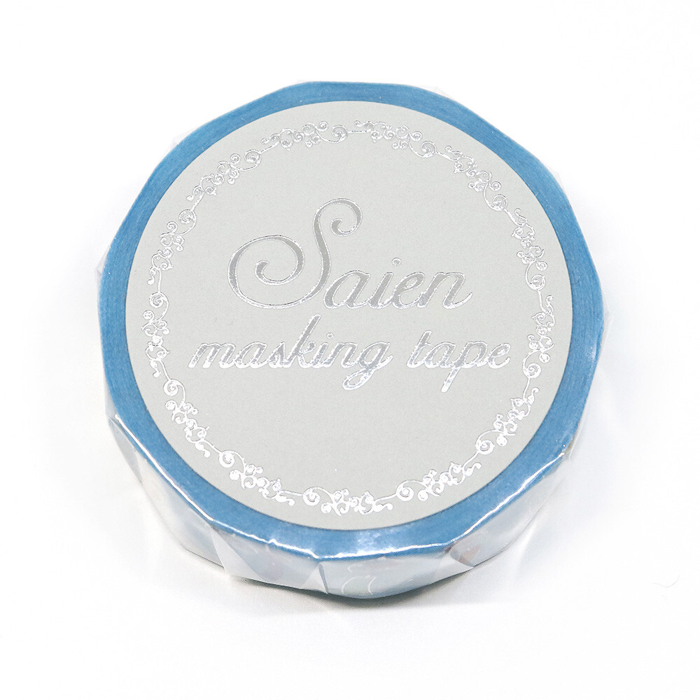 Saien Washi Tape Silver Foil 15mm x 7m – Furing