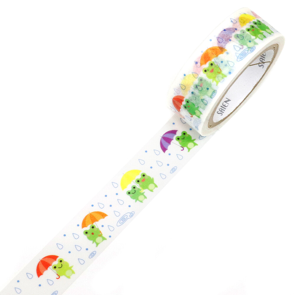 Frog Washi Tape 15mm x 7m