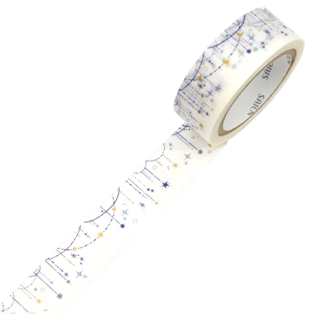 Saien Garland of Stars Washi Tape 15mm x 7m