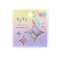 Gift Party Glitter Flake Stickers – Clear PET Planner Sticker Pack (36 Pieces) - product photo