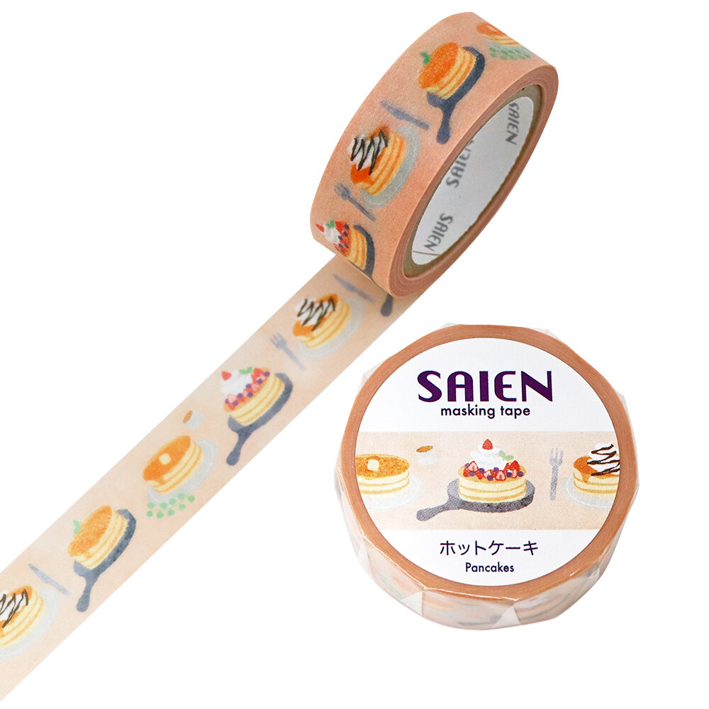 Saien Washi Tape Pancake 15mm x 7m