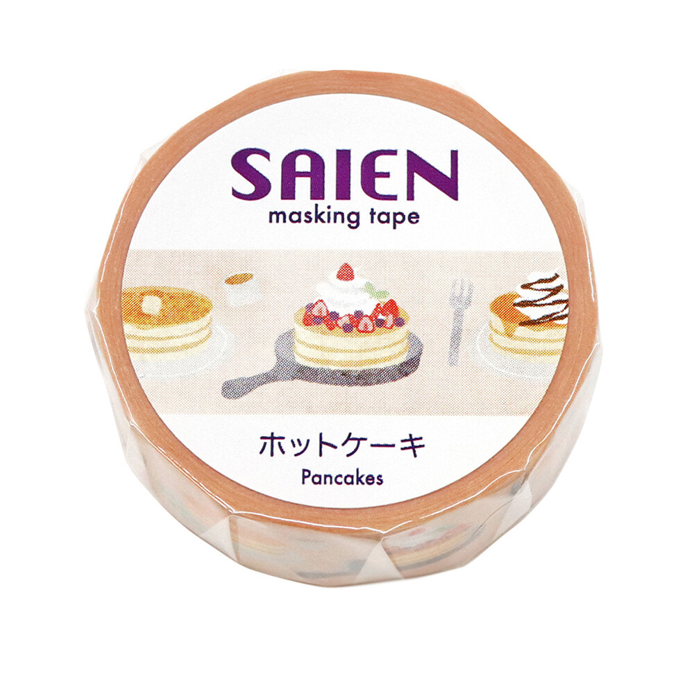 Saien Washi Tape Pancake 15mm x 7m