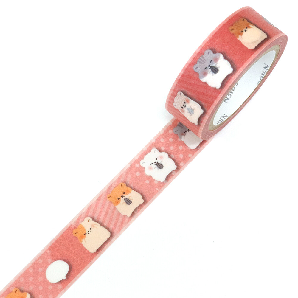 Hamster Washi Tape 15mm x 7m