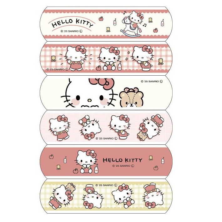 Sanrio Hello Kitty CuteAid Adhesive Bandages - 18 Pieces - product image