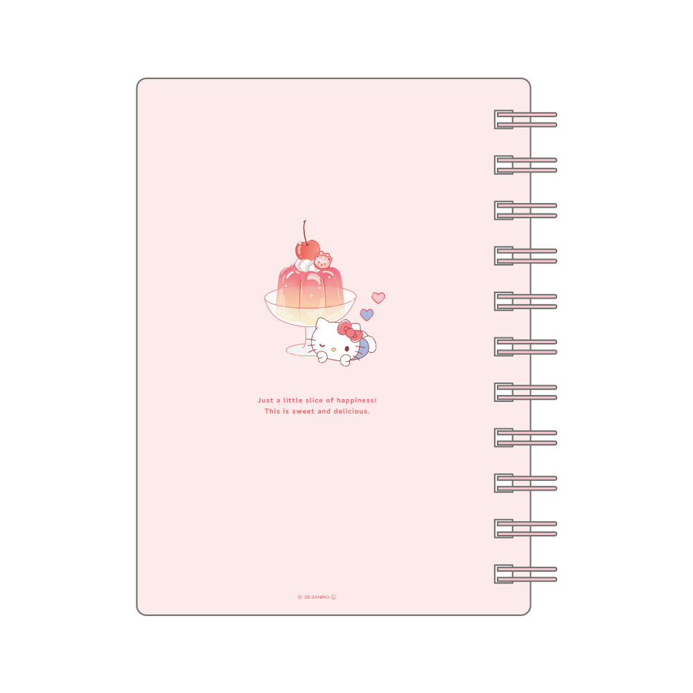 Hello Kitty Spiral Notebook Cute Kawaii Sanrio Journal- Lined Writing Notebook - product image