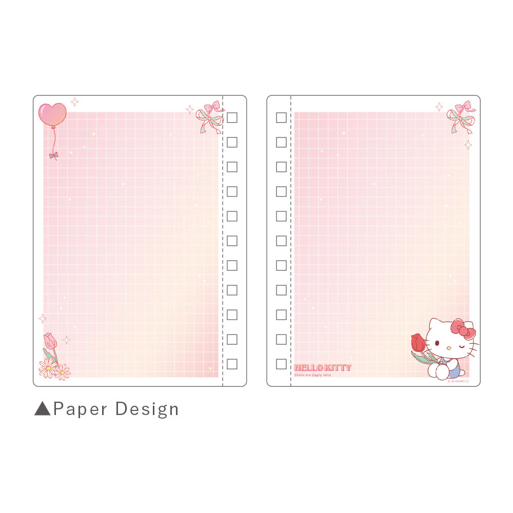 Hello Kitty Spiral Notebook Cute Kawaii Sanrio Journal- Lined Writing Notebook - product image