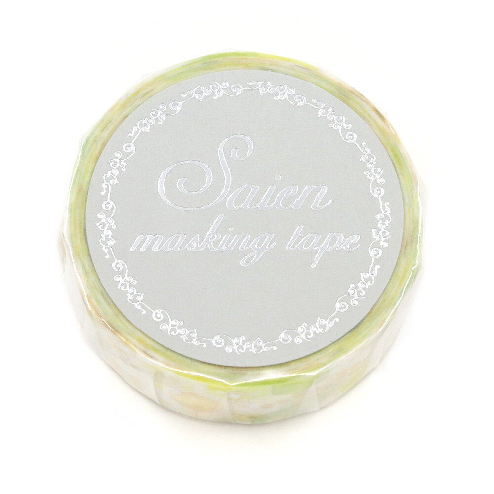 SAIEN Honeycomb Japanese Washi Tape | 15mm x 7m - packaging