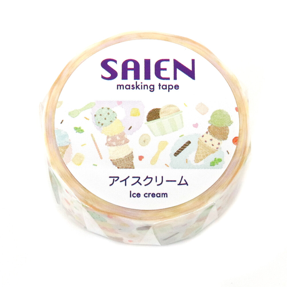 Ice Cream Washi Tape 15mm x 7m