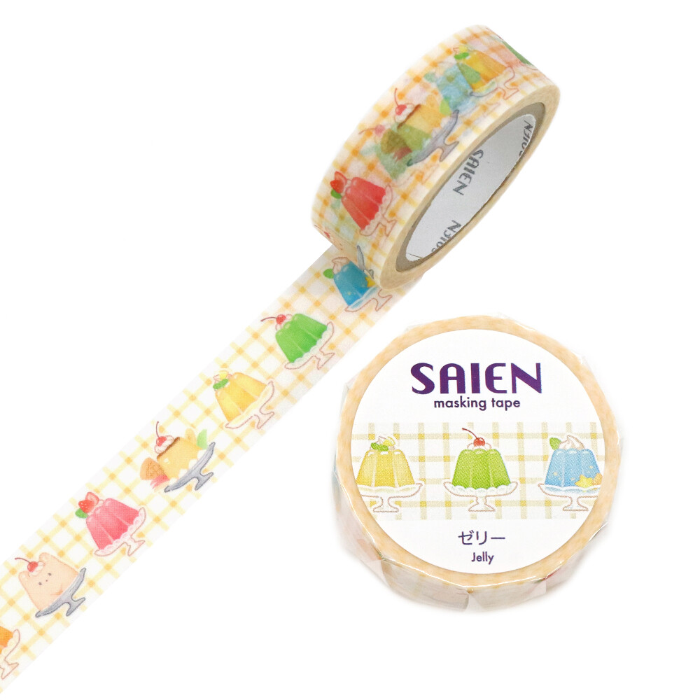 Saien Jelly Washi Tape 15mm x 7m
