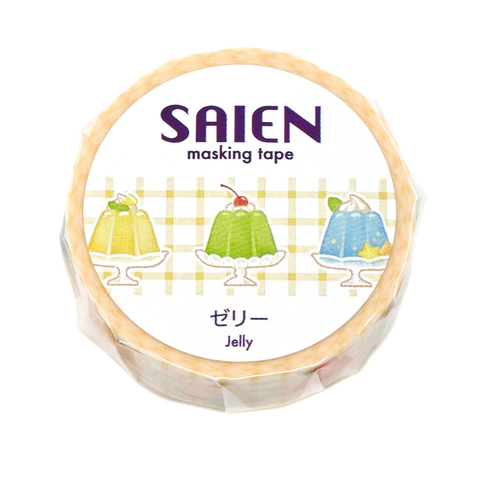 Saien Jelly Washi Tape 15mm x 7m