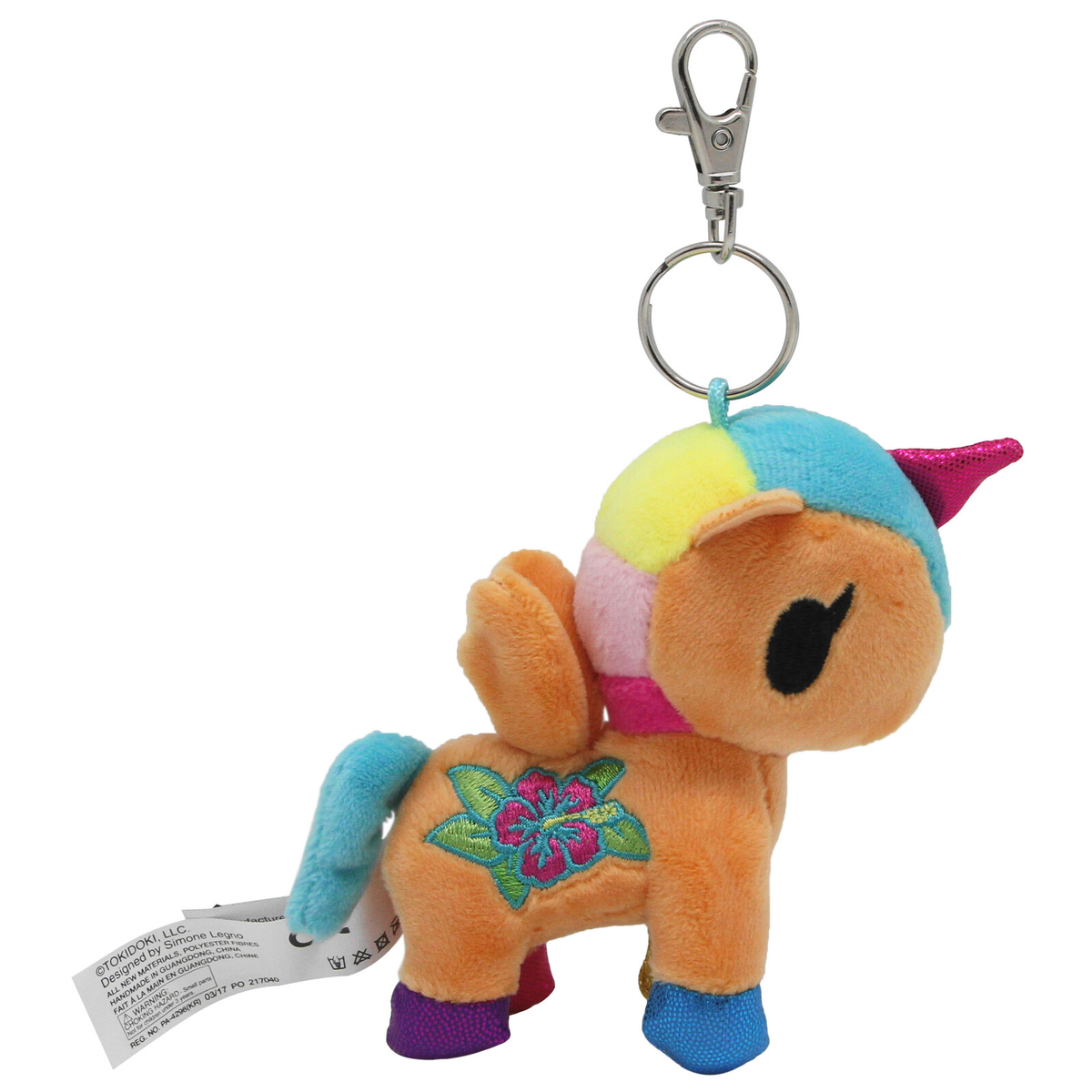 Tokidoki Kaili Plush Keyring - Unicorno Collectible Keychain - product image