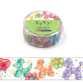 Glitter Masking Tape – Balloon Party 15mm x 5m