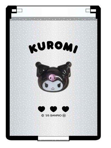 Sanrio Mini Folding Table Mirror - Kuromi - product photo