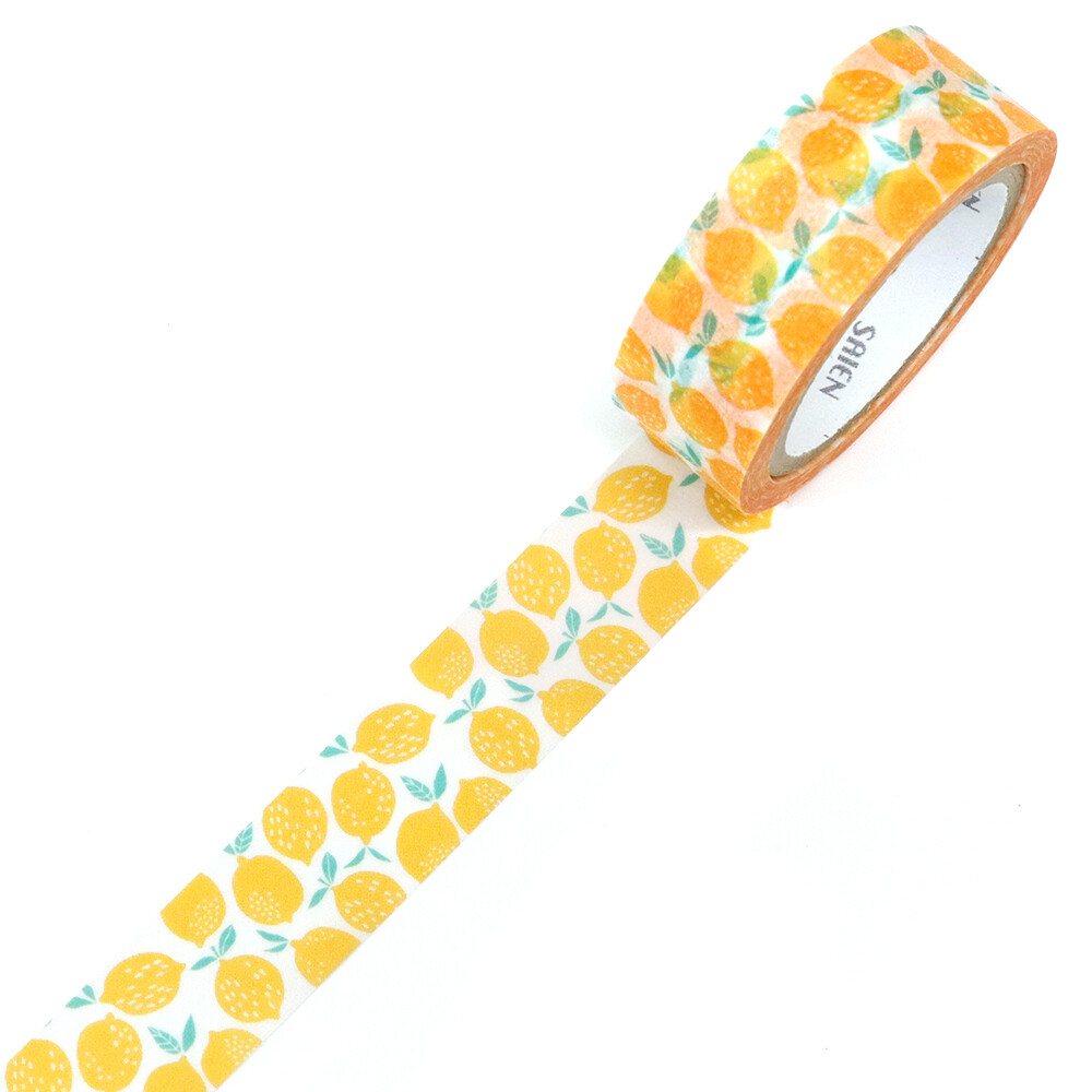 Lemon Washi Tape 15mm x 7m