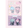 Santan Sanrio Little Twin Stars (Kiki & Lala) Dolly Mix Adhesive Bandages - 18 pieces - product photo