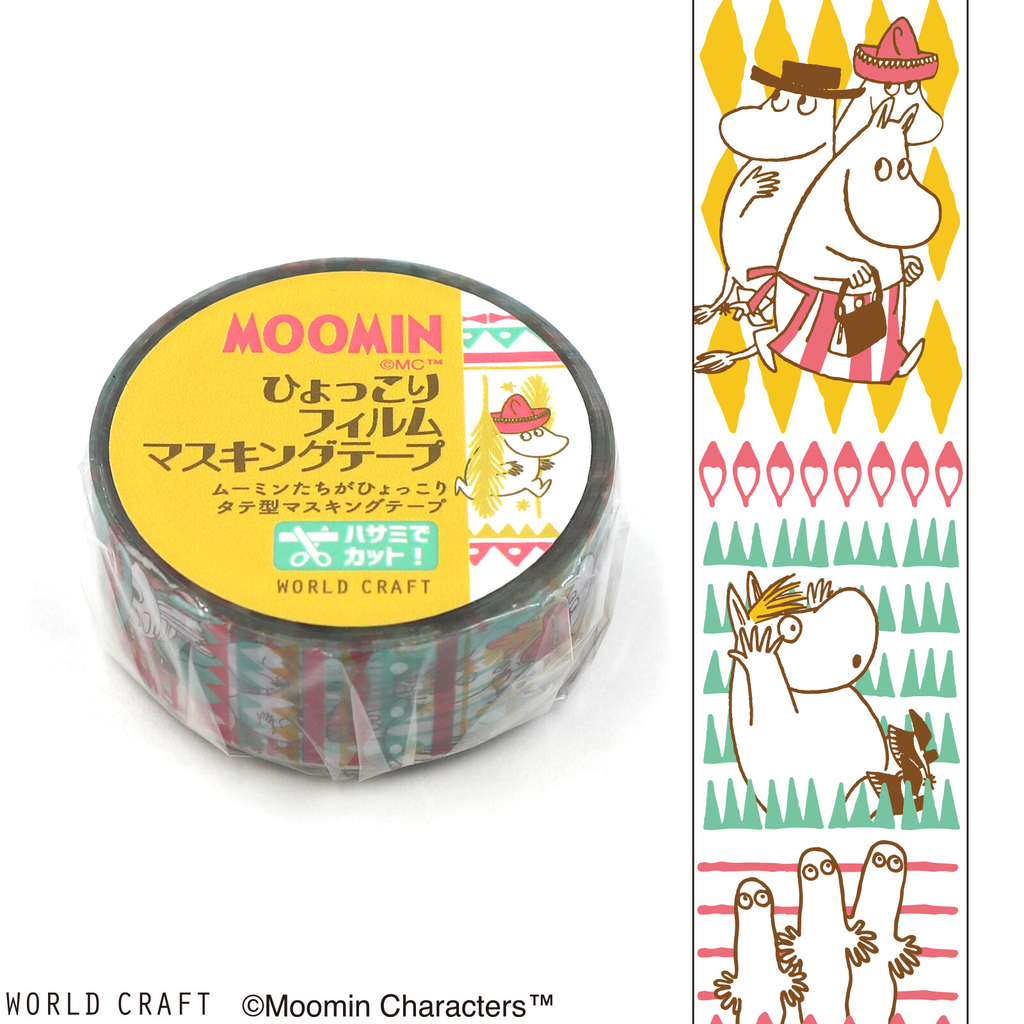 MOOMIN Going Clear Film Washi Tape – 15mm x 5m