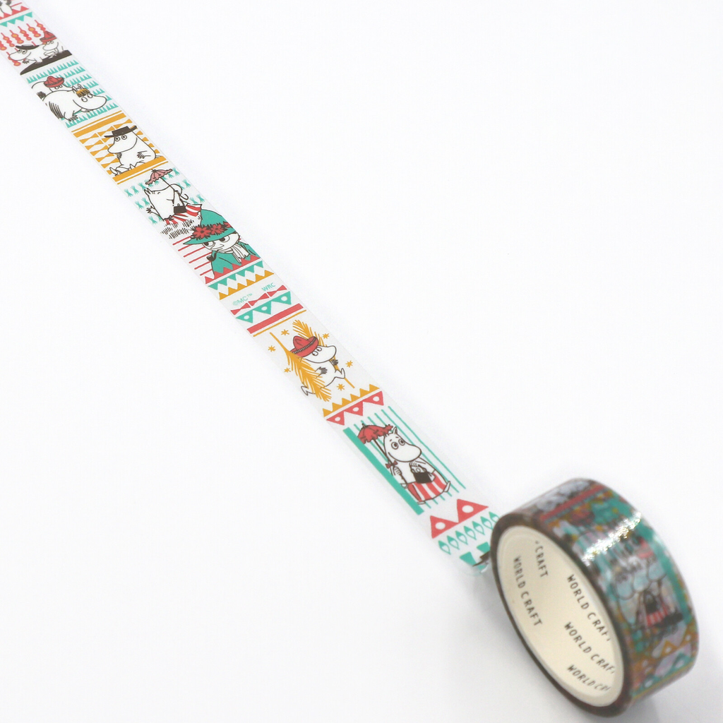 MOOMIN Going Clear Film Washi Tape – 15mm x 5m