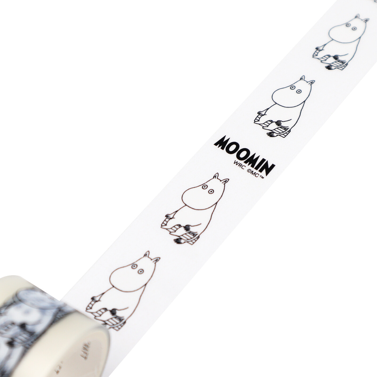 Moomin Ennui Face Clear Washi Tape – Japanese Masking Tape