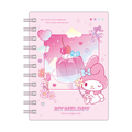 Sanrio My Melody Cherry Spiral Notebook - Kawaii Journal - product photo