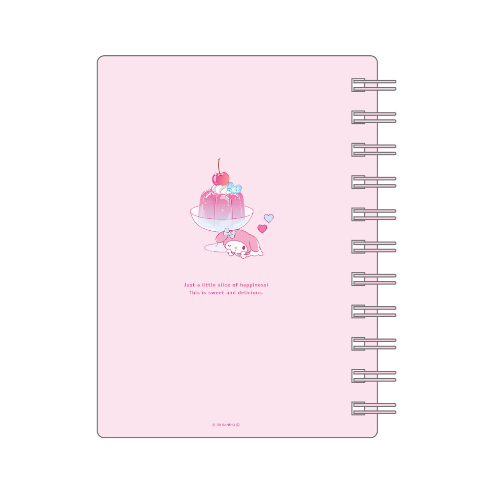 Sanrio My Melody Cherry Spiral Notebook - Kawaii Journal - product image