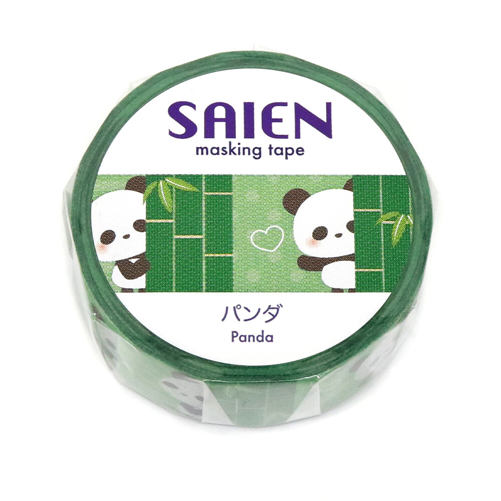 Saien Panda Washi Tape 15mm x 7m