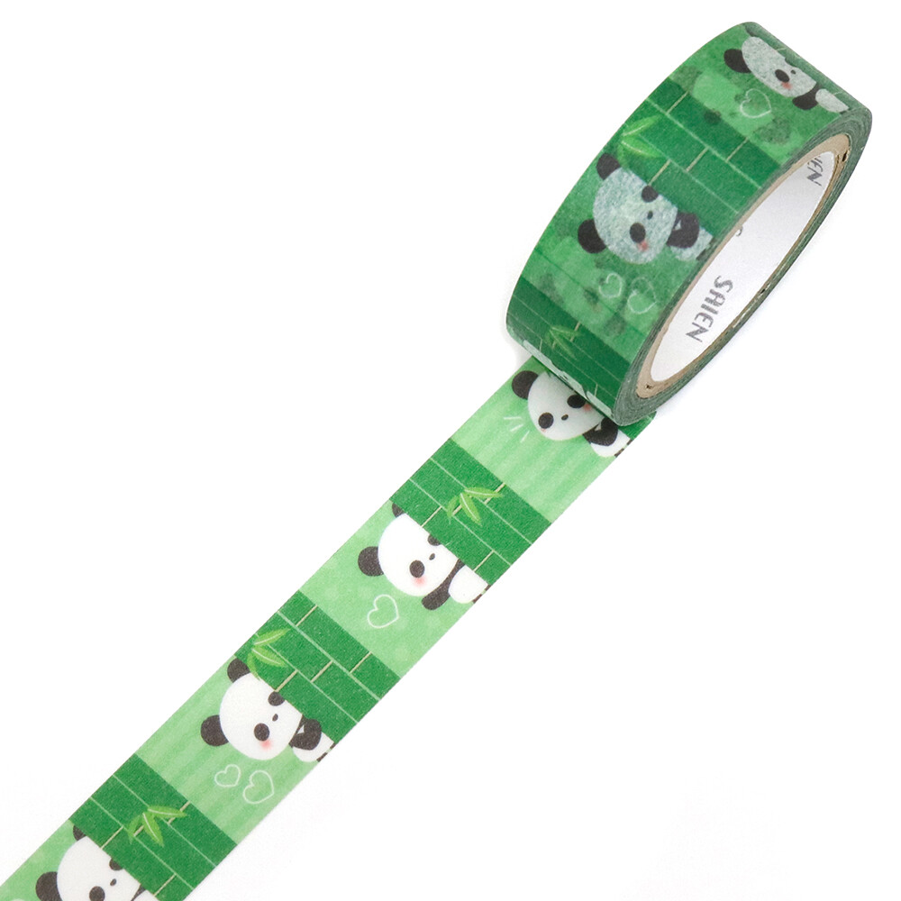 Saien Panda Washi Tape 15mm x 7m