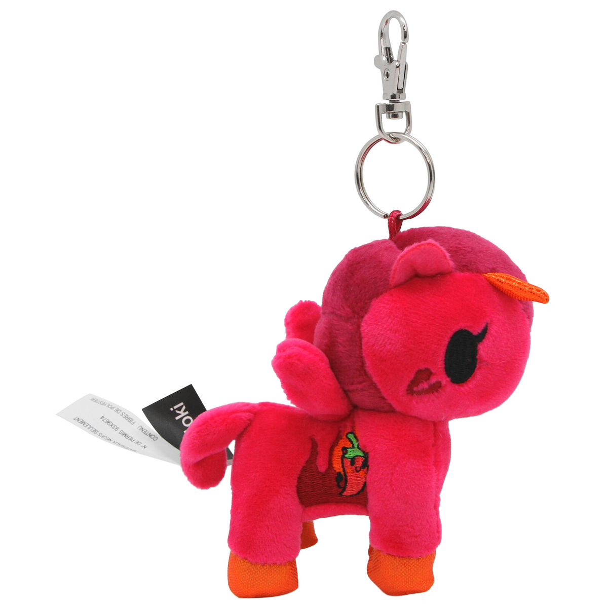 Tokidoki Pepperino Plush Keyring - Unicorno Collectible Keychain - product image