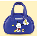 Sanrio Pochacco Mini Boston Bag Coin Purse - Blue Kawaii Handbag - product photo