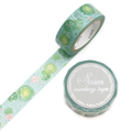 SAIEN Puka-puka Kaeru Frog Washi Tape | 15mm x 7m - product photo