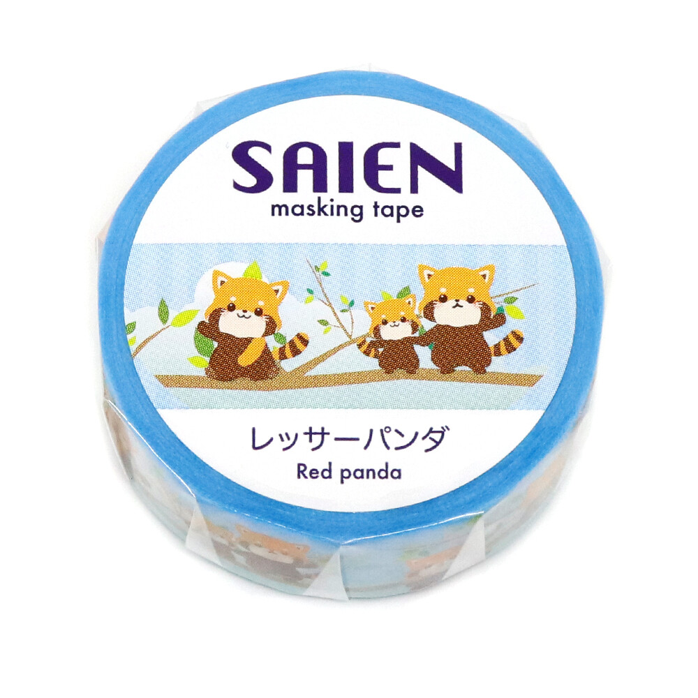 Red Panda Washi Tape 15mm x 7m