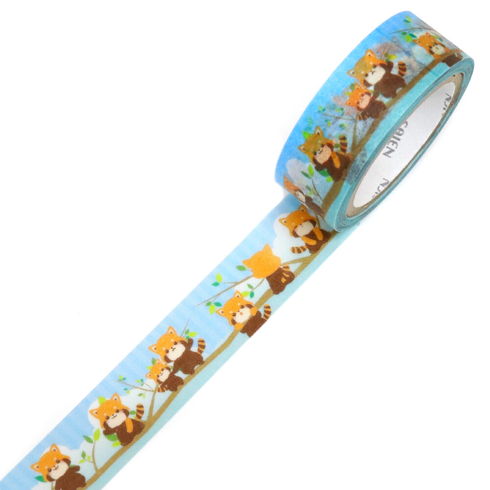 Red Panda Washi Tape 15mm x 7m