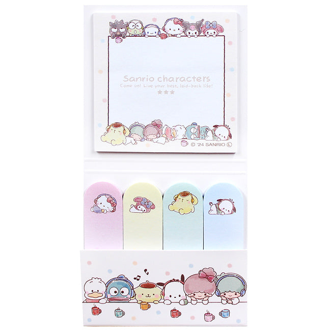 Sanrio Characters sticky notes and index tabs set