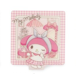 My Melody Retro Gingham Clip - Sanrio - product photo